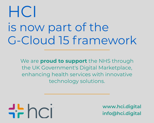 HCI is now part of the G-Cloud 15 Framework